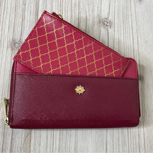 ICING Wallet and Coin Purse Combo NWT Classic academia